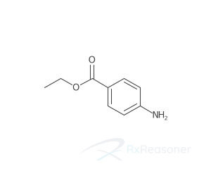 Graphic representation of the active ingredient's molecular structure