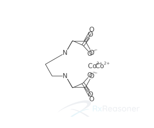 Graphic representation of the active ingredient's molecular structure