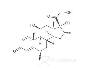 Graphic representation of the active ingredient's molecular structure