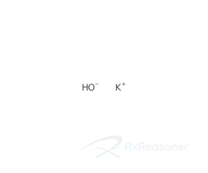 Graphic representation of the active ingredient's molecular structure