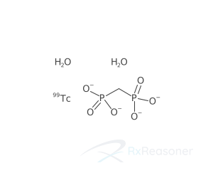 Graphic representation of the active ingredient's molecular structure