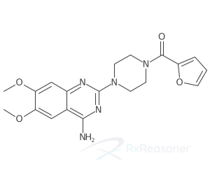 Graphic representation of the active ingredient's molecular structure