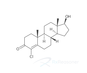 Graphic representation of the active ingredient's molecular structure