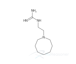 Graphic representation of the active ingredient's molecular structure